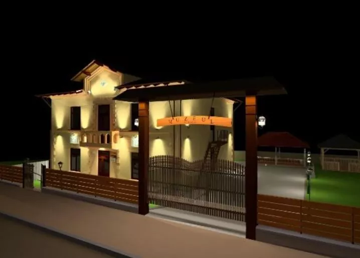 Studiu fezabilitate iluminat arhitectural al muzeului de istorie și etnografie din orașul CĂLĂRAȘI